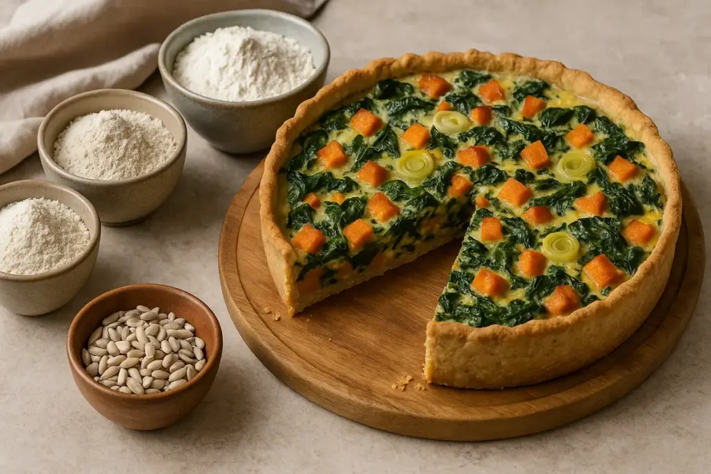 Come preparare una torta salata più leggera? Il mix di farine che fa la differenza