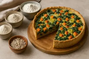 Come preparare una torta salata più leggera? Il mix di farine che fa la differenza