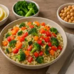 Cous cous con verdure per un pranzo veloce e leggero: Abbinamenti che potenziano i benefici nutrizionali