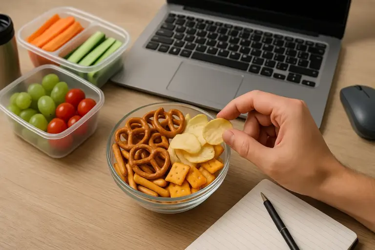 Snack salati light da portare in ufficio: Gli errori più comuni che compromettono la leggerezza