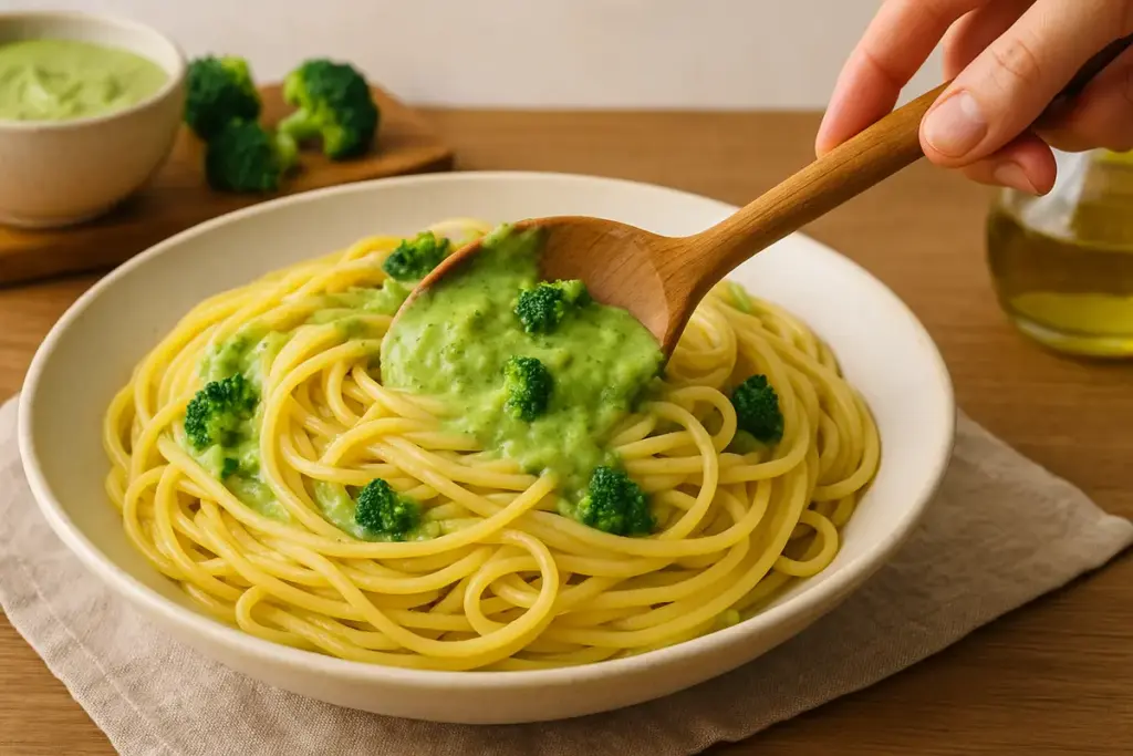 Come mantecare la pasta usando solo verdure? Il trucco per renderla gustosa e leggera
