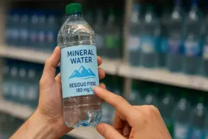 Come riconoscere un’acqua minerale davvero salutare? Il criterio utile sull’etichetta