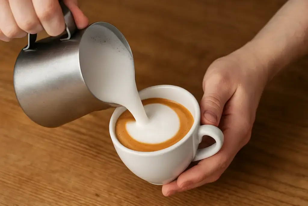 Latte schiumato nel cappuccino: Tecnica facile che migliora la digeribilità