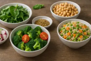 Come scegliere un buon contorno light? Le combinazioni vegetali che favoriscono la sazietà