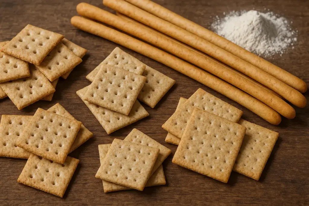 Cracker e grissini light: Il tipo di farina che fa davvero la differenza per leggerezza e gusto