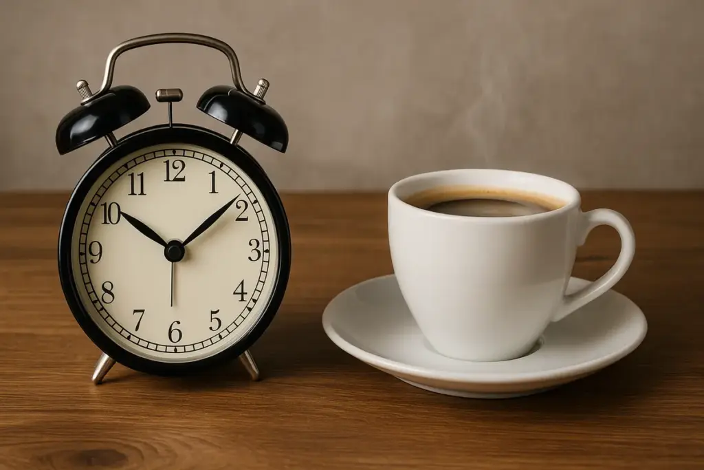 Orologio biologico e orario del caffè: Il momento ideale secondo la ricerca