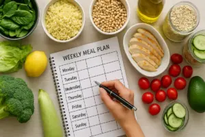 Come organizzare un menù settimanale light? Il metodo che aiuta a evitare sprechi e fuori programma