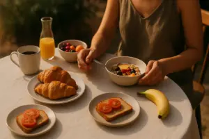 La colazione lenta della domenica d’agosto: il rito che allunga le ferie