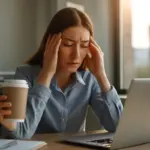 Caffè e ansia al lavoro: l’orario del giorno in cui smettere di berlo