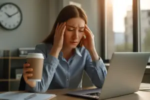 Caffè e ansia al lavoro: l’orario del giorno in cui smettere di berlo