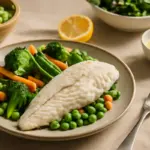Pesce al vapore con verdure: l’abbinamento che completa il pasto senza calorie