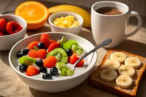 Colazione con frutta fresca: quali varietà supportano energia e digestione