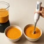Frullatore o frullatore a immersione per vellutata: quale cambia la consistenza finale