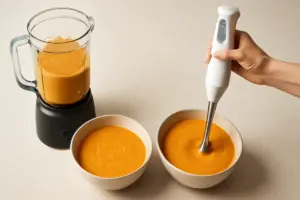 Frullatore o frullatore a immersione per vellutata: quale cambia la consistenza finale