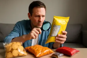 Grassi trans negli snack confezionati: come smascherarli in pochi secondi