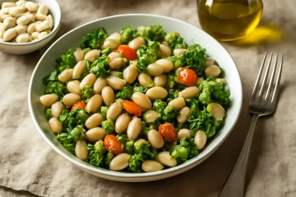 Fagioli bianchi in insalata: l’abbinamento che potenzia la sazietà