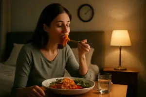 Pasto serale e qualità del sonno: l’orario che cambia tutto senza diete