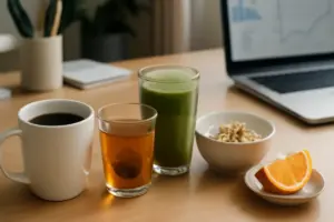 Cosa bere in ufficio oltre all’acqua: le alternative che sostengono focus e digestione