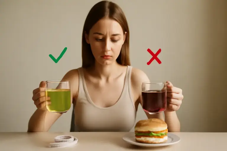 Differenza tra tè verde e tè nero durante la dieta: l’effetto sul senso di fame