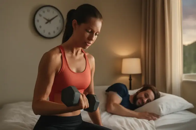 Esercizio fisico e sonno profondo: l’ora del giorno che determina il risultato