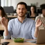 Tecniche anti-stress rapide in pausa pranzo: quale funziona anche in open space